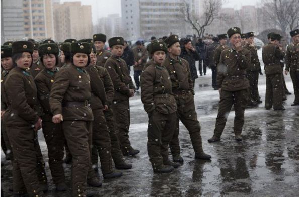 Men and Women are expected to dress similarly in North Korea. Thanks to this their superiors are able to treat them like men and not discriminate based on 'gender'.